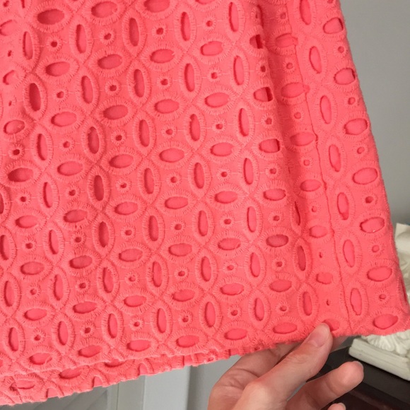 Size 4 J. Crew Eyelet Skirt - Picture 2 of 4